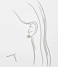 Lucky Clover Stud Earring Set