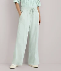 Petite Lou & Grey Softened Denim Wide Leg Pants