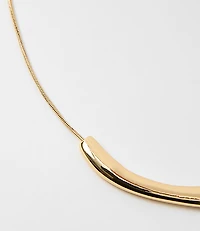 Molded Bar Necklace