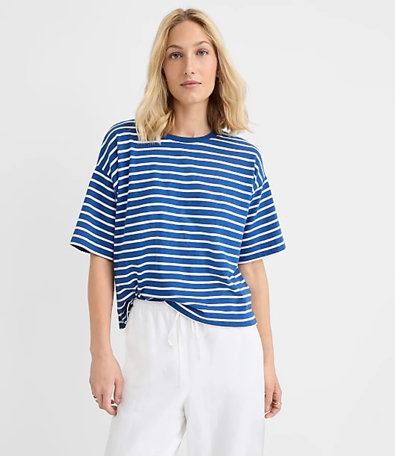Striped Jersey Modern Tee