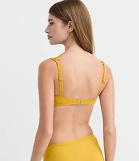 LOFT Beach Ruched Underwire Bikini Top
