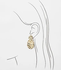 Molded Abstract Statement Earrings