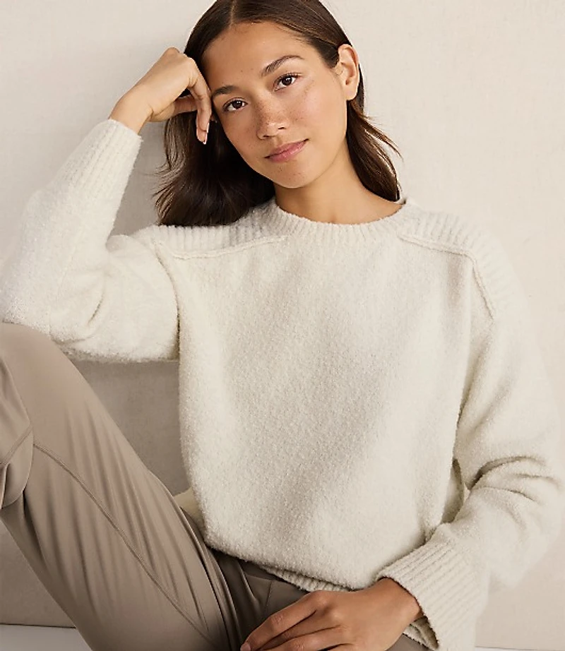 Haven Well Within Boucle Crewneck Sweater