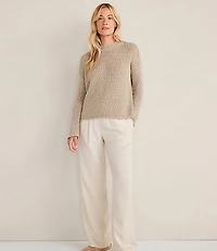 Haven Well Within Marled Cashmere Crewneck Pullover