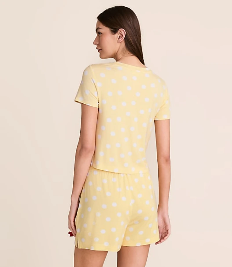 Lou & Grey Dotted Essential Modal Pajama Tee