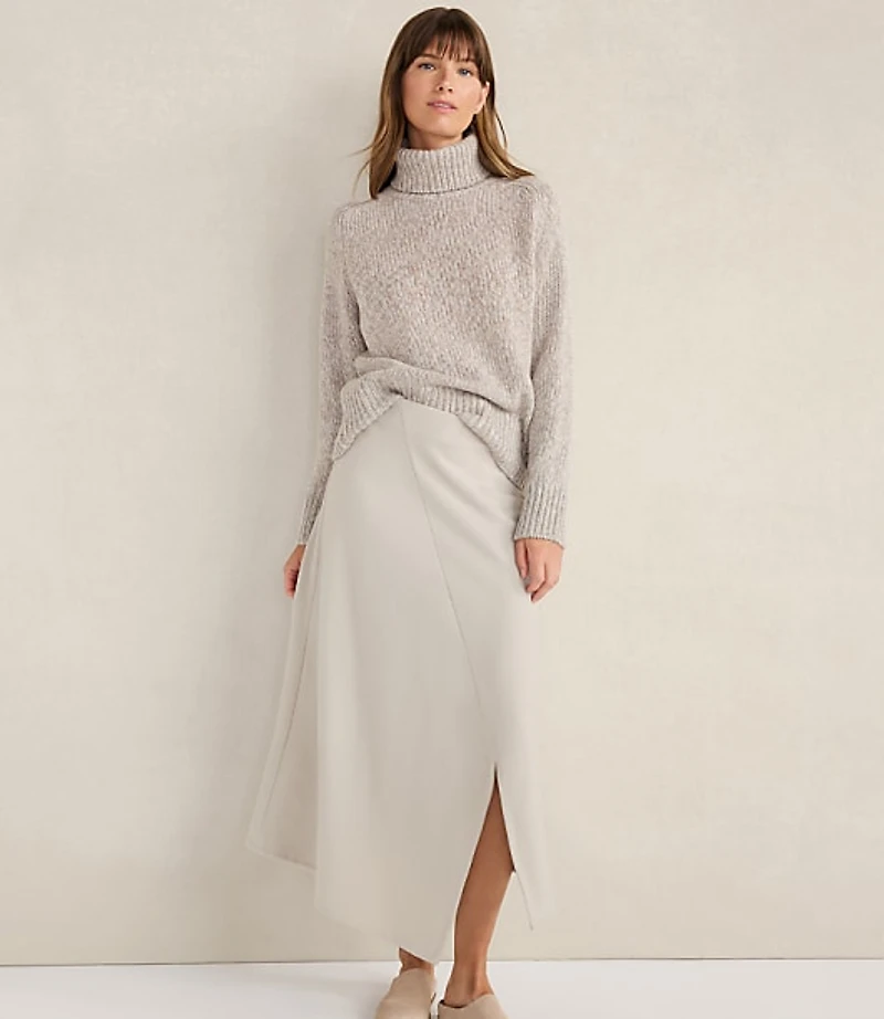 Haven Well Within Wool Blend Split Hem Skirt