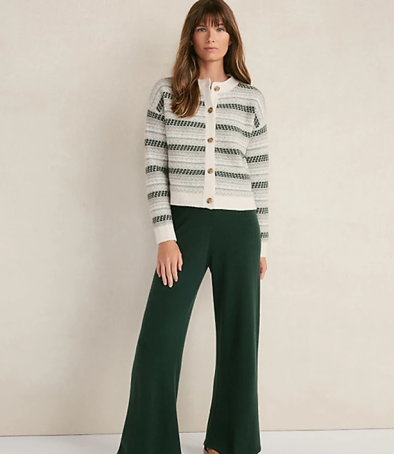Haven Well Within Wool Blend Fair Isle Cardigan
