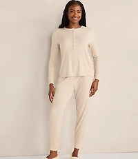 Haven Well Within Drapey Rib Knit Henley