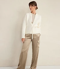 Haven Well Within Chunky Cotton Blend Belted Cardigan