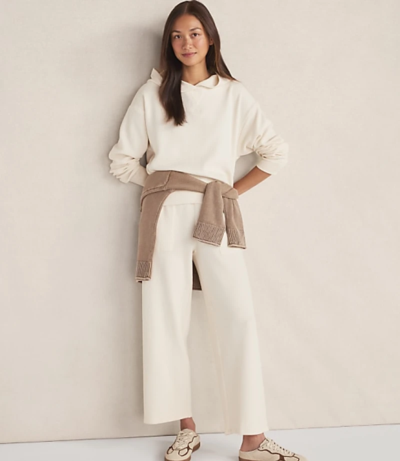 Haven Well Within Organic Cotton Waffle Straight Leg Pants