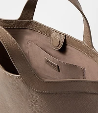 LOFT Versa East West Leather Tote Bag