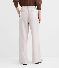 Sawyer Pull On Pants Striped Twill