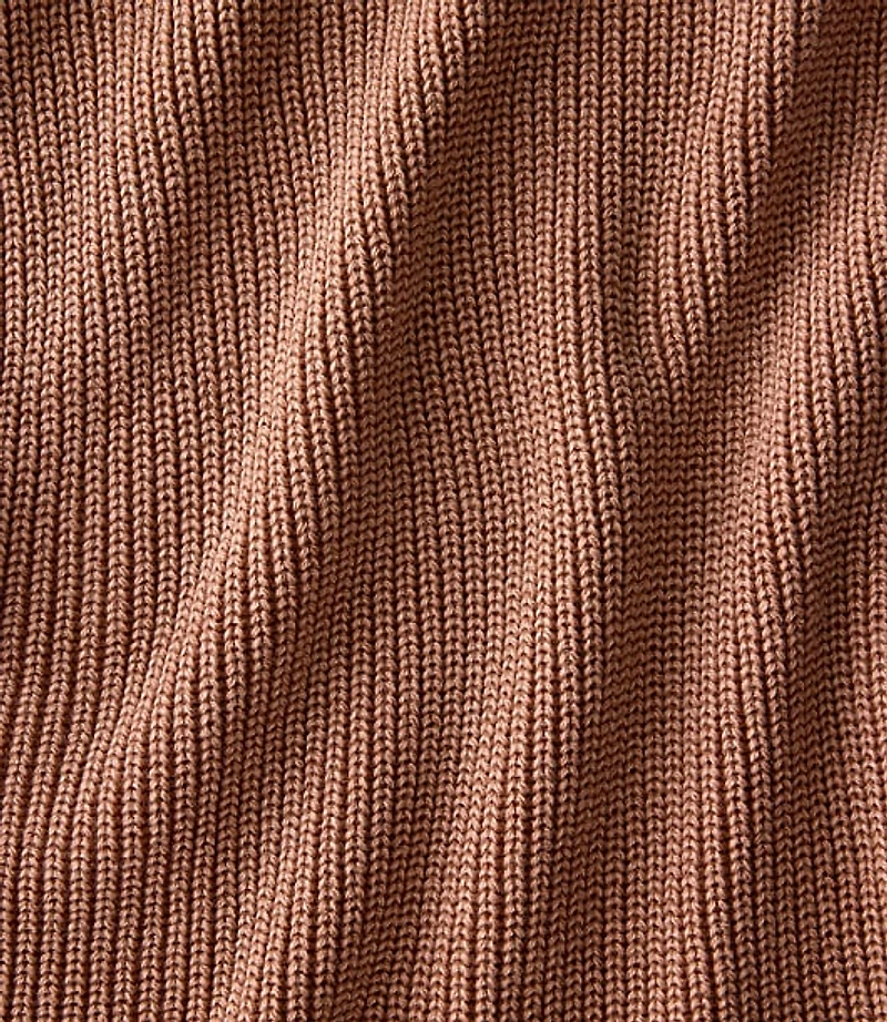 Haven Well Within Cotton Shaker Stitch Pocket Crewneck