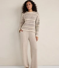 Haven Well Within Cashmere Striped Crewneck