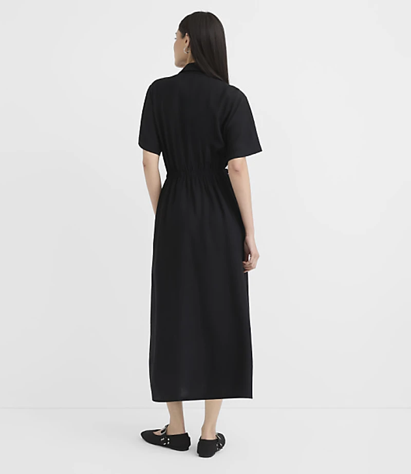 Double Buckle Shirtdress