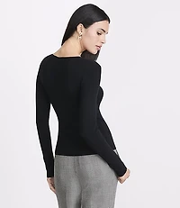 LOFT Versa Square Neck Sweater