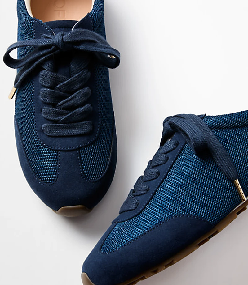 Mesh Low Profile Sneakers