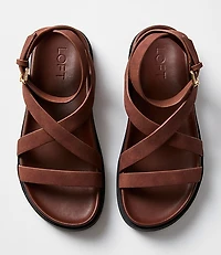 Molded Ankle Strap Sandals