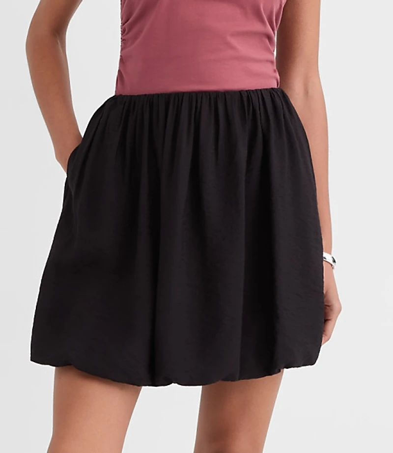 Bubble Mini Pocket Skirt