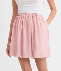 Bubble Mini Pocket Skirt