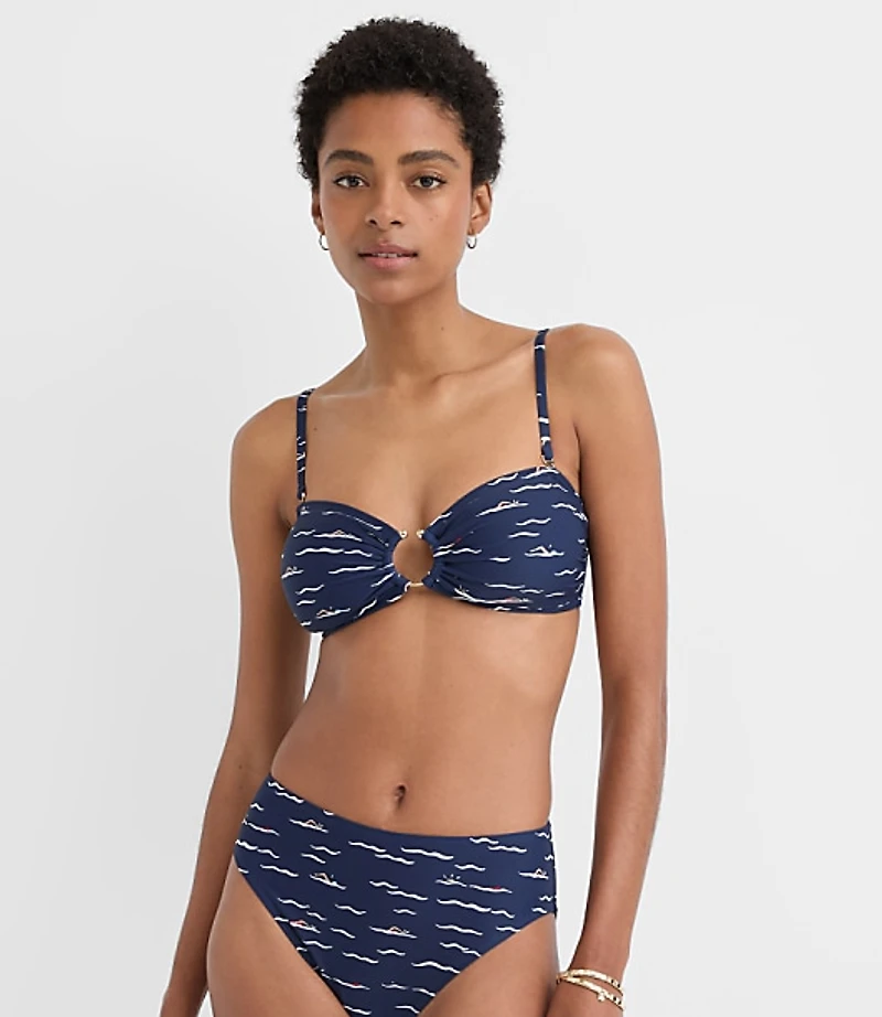 LOFT Beach Open Ring Bikini Top