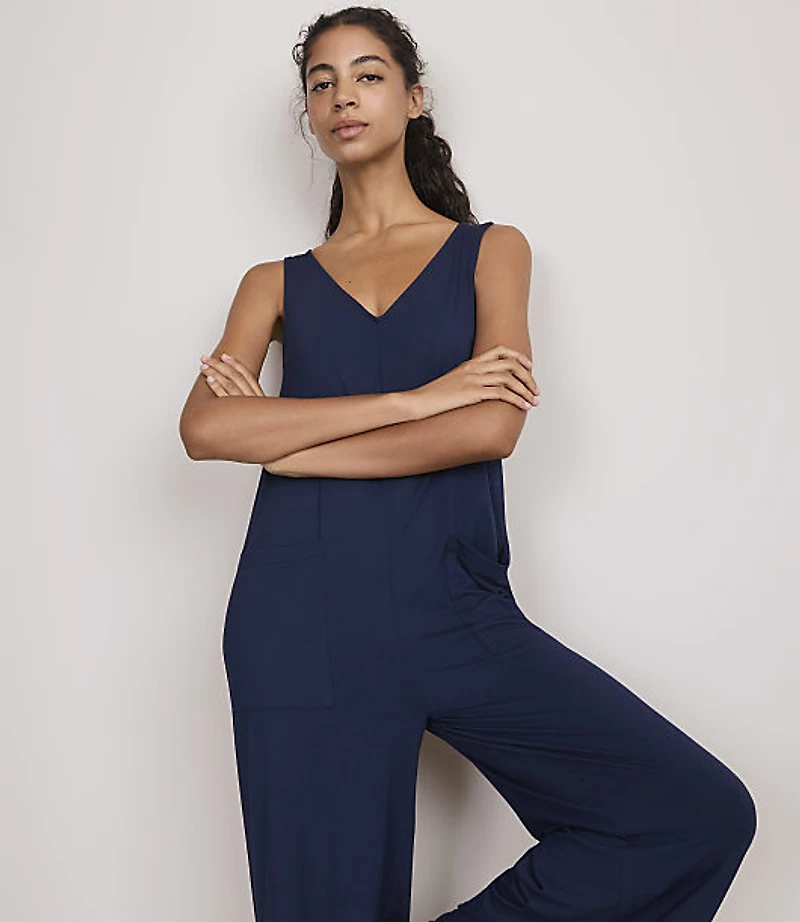 Lou & Grey Essential Modal Pajama Jumpsuit