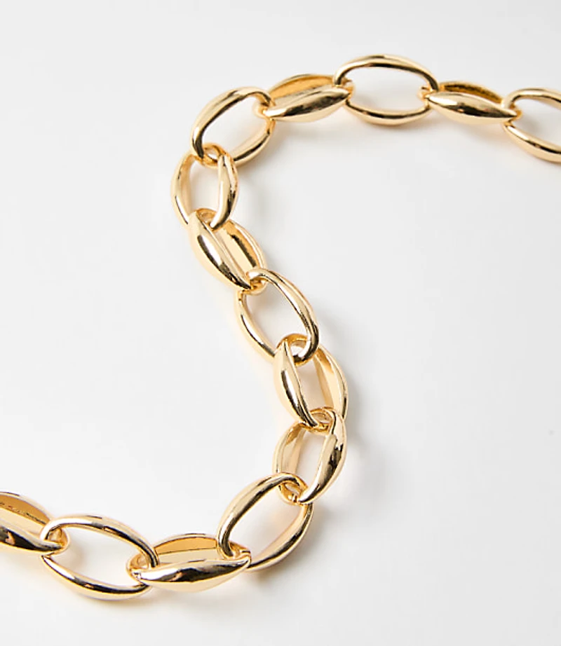 Chunky Chain Link Necklace