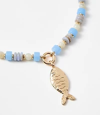 Fish Beaded Necklace