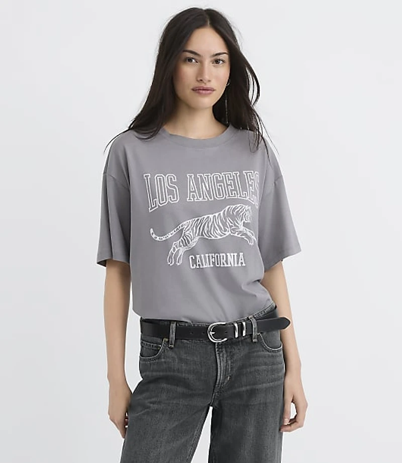 Los Angeles Oversized Jersey Tee