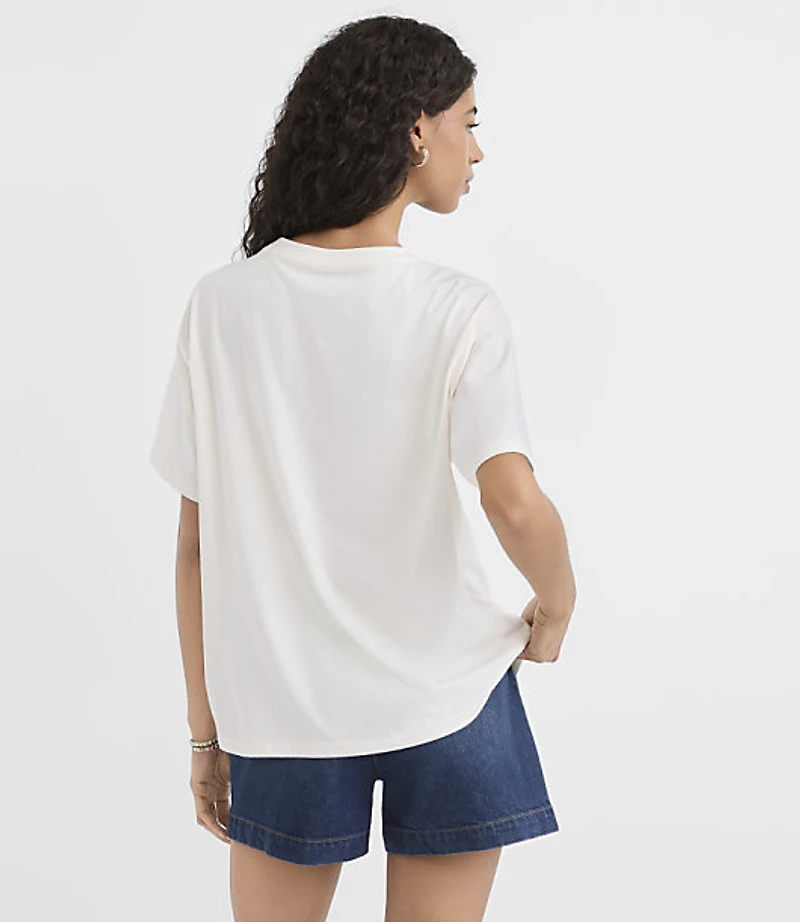 Oversized Jersey Modern Tee