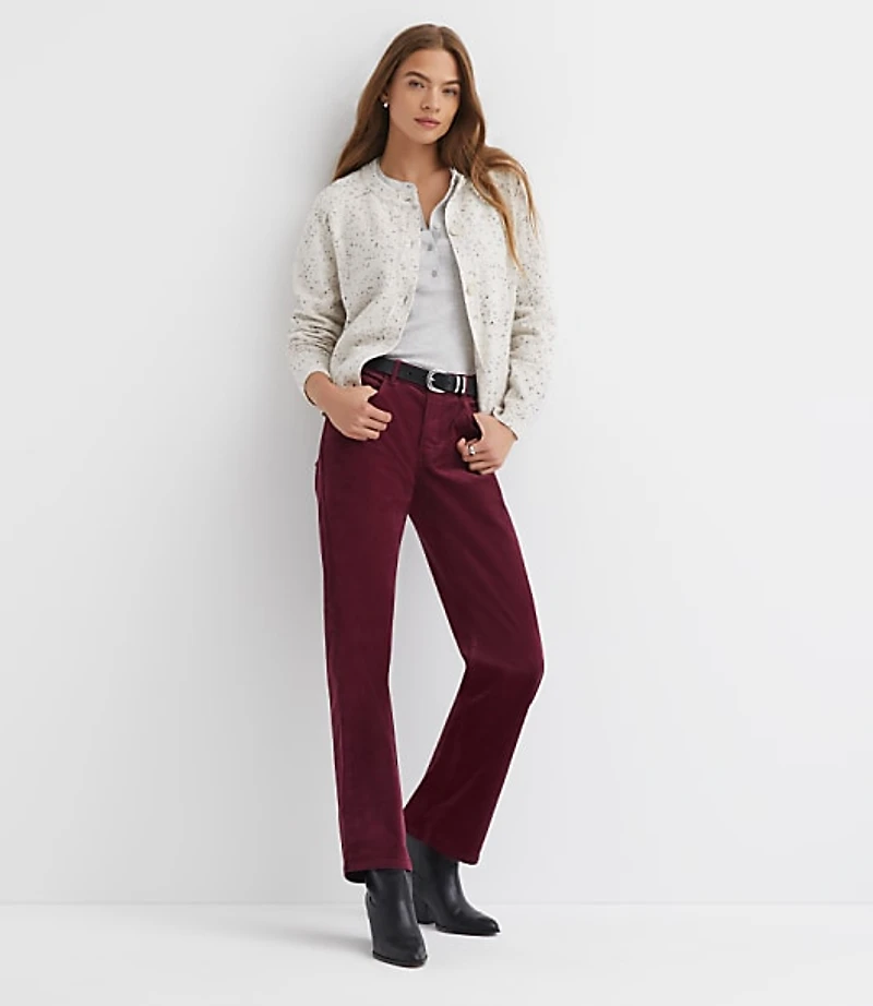 Flecked Saddle Sleeve Cardigan