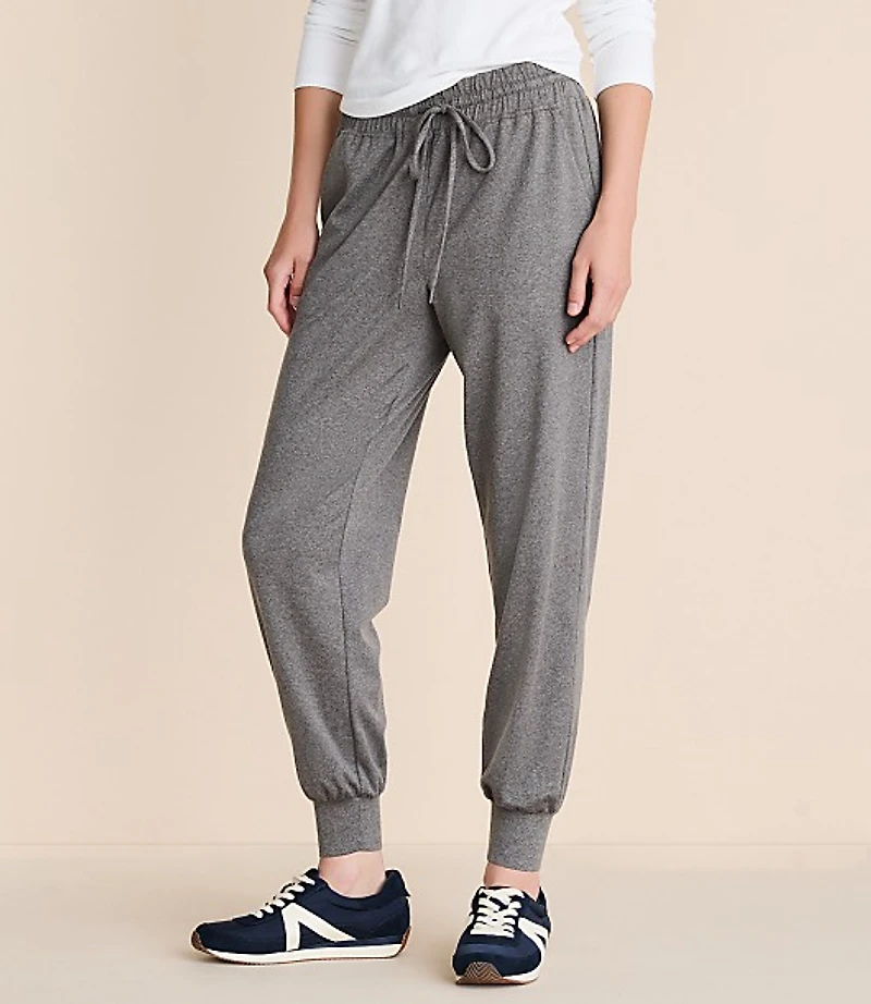 Lou & Grey Heathered Brushedsoft Joggers