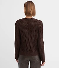 Stitchy Raglan Sweater