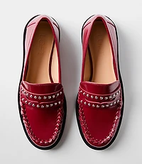 Studded Penny Loafers