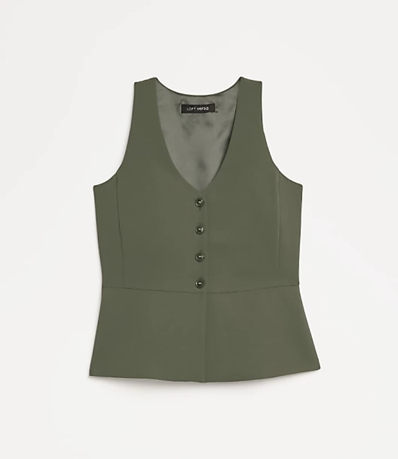 LOFT Versa Crepe Drape Halter Vest