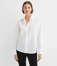 Pearlized Bib Tuxedo Shirt
