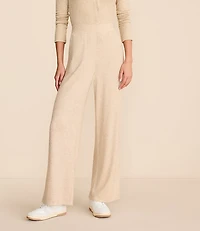 Lou & Grey Cozy Sweater Knit Wide Leg Pants