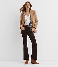 Petite Herringbone Relaxed Blazer