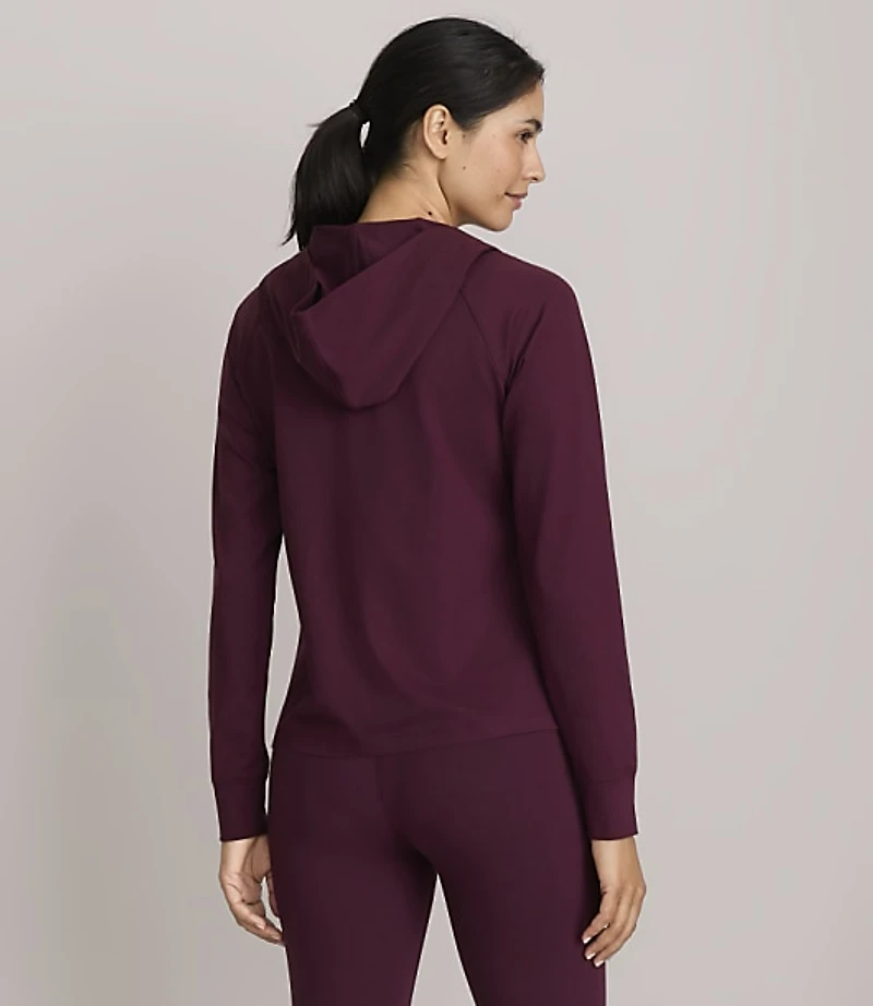 Lou & Grey Brushedsoft Zip Hoodie