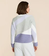 Lou & Grey Colorblock Cloudstitch Sweater