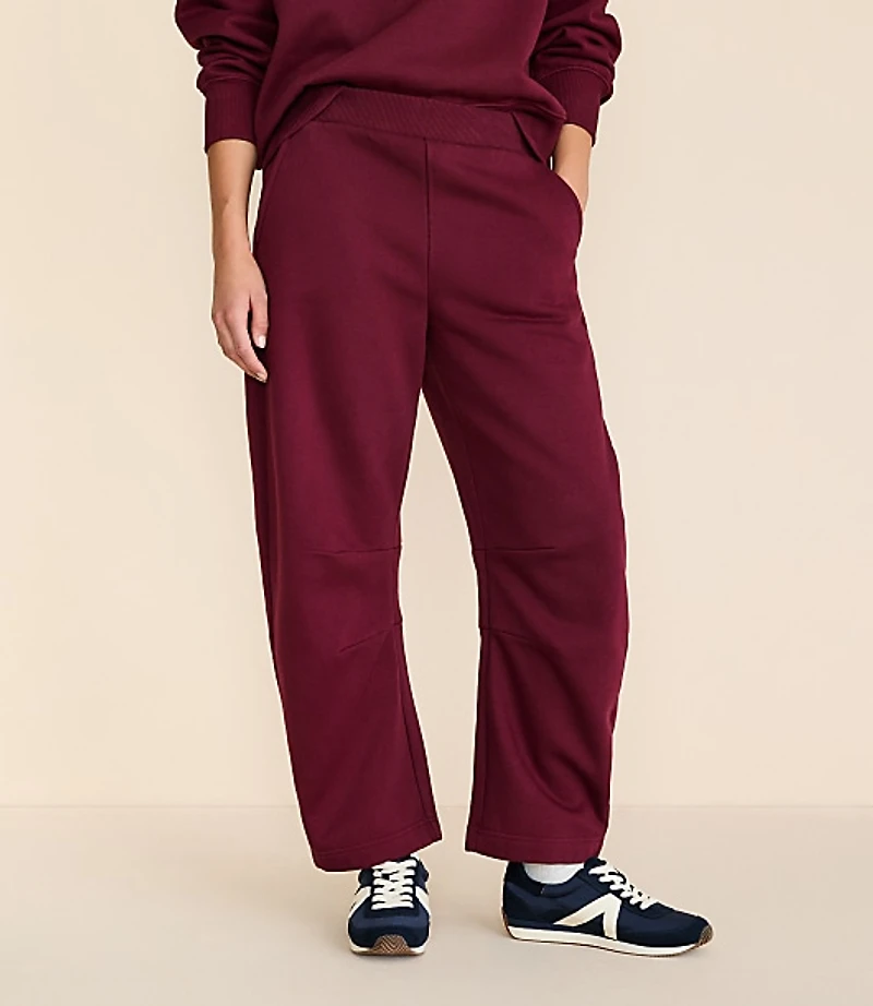 Petite Lou & Grey Elite Fleece Barrel Pants