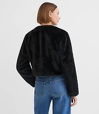 Modern Faux Fur Jacket