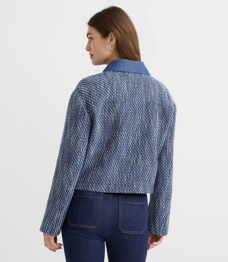 Denim Tweed Jacket