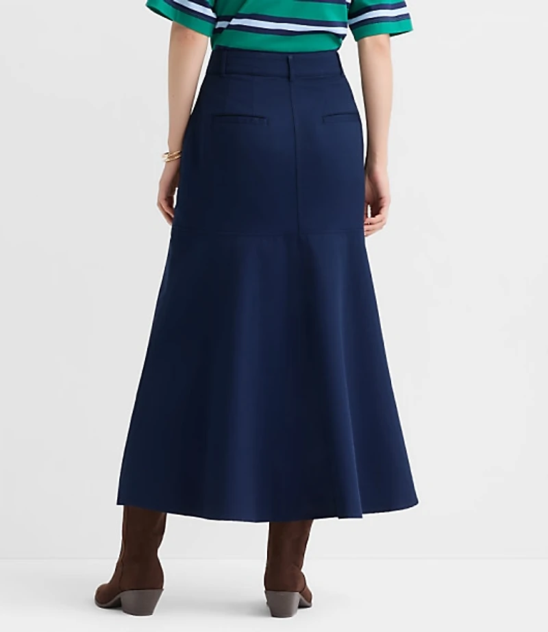 Trumpet Midi Pocket Skirt