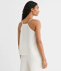 Petite Studded Strappy Cami