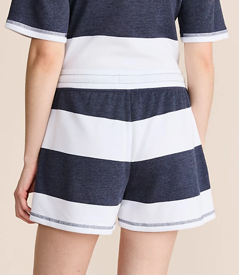 Lou & Grey Striped Terrysoft Shorts