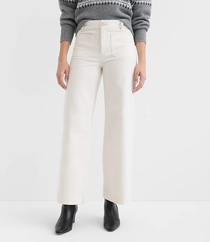 Palmer Wide Leg Pants Stretch Velvet