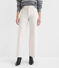 Palmer Wide Leg Pants Stretch Velvet
