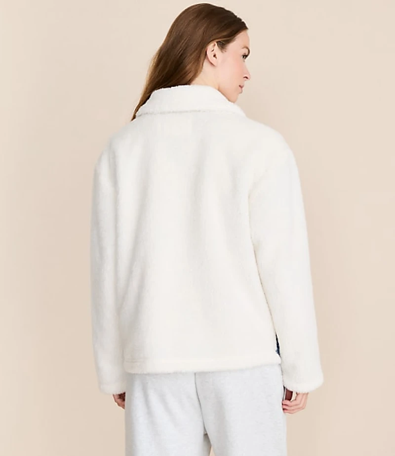 Lou & Grey Sherpa Denim Jacket