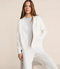 Lou & Grey Scubasoft V-Neck Pocket Cardigan